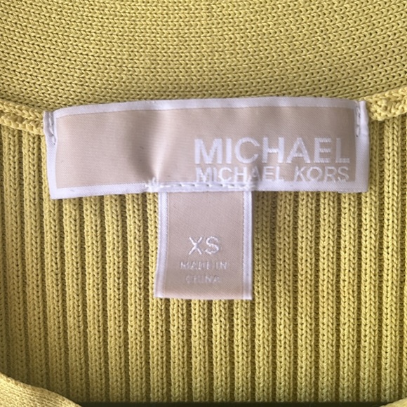Michael Kors yellow sweater dress - Picture 3 of 5